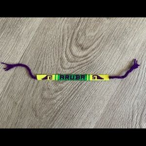 Aruba tie bracelet/anklet